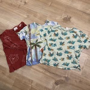 Bundle of Zara baby tops, 12-18, and 18-24mos